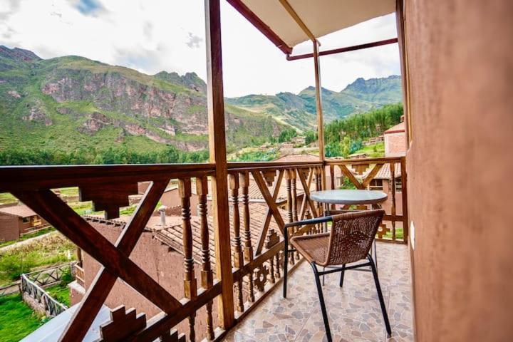 Blue Lotus Chamomile With Mountain View And Balcony Hotel Pisac Kültér fotó