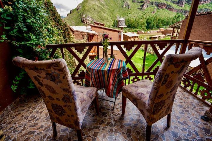 Blue Lotus Chamomile With Mountain View And Balcony Hotel Pisac Kültér fotó